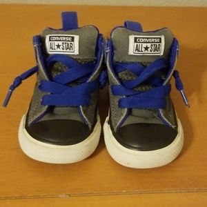 Converse Blue&gray high top Sneaker